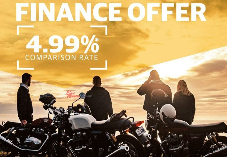 Get ready to ride with this great low-rate finance offer from Royal Enfield Australia! For a limited time only, you can take advantage of the low 4.99 per cent PA* comparison rate across the Royal Enfield range.
