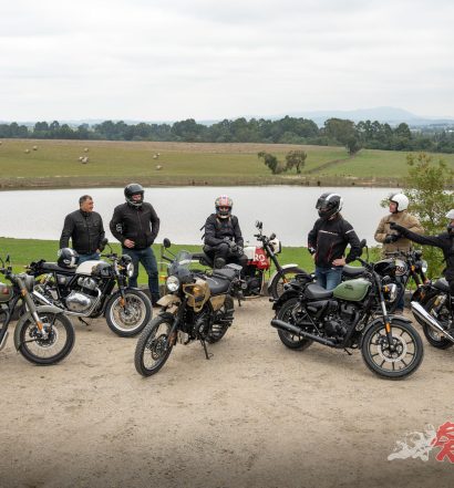 Luckily, the next trip on the list is just a quick one down to Melbourne to ride the 2023 Royal Enfield range.