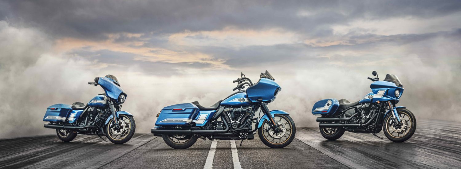 Earlier this year Harley-Davidson added three new racing heritage models dressed in the Fast Johnnie paint scheme.