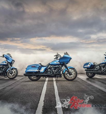 Earlier this year Harley-Davidson added three new racing heritage models dressed in the Fast Johnnie paint scheme.