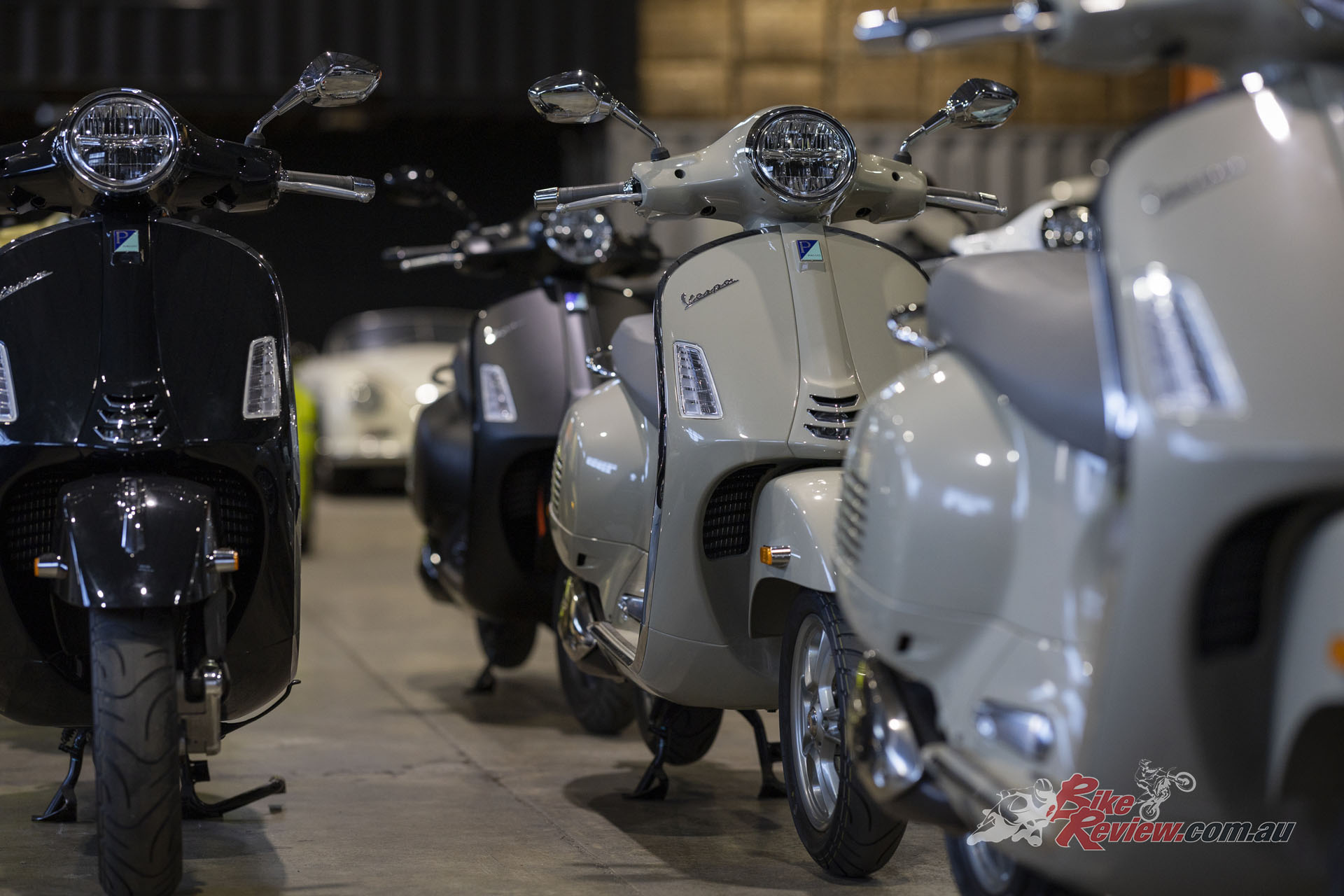 The new Vespa GTS is a looker, plenty of colours to choose from and a no-frills approach to ensure you’re getting a proper looking Vespa.