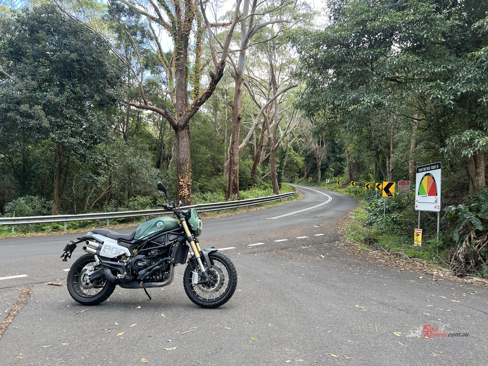 For this months update on the Benelli Leoncino 800 Trail long-termer Zane runs you through one of his local twisties, Mount Keira!
