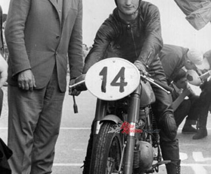 1962 Primo Zanzani-L with Andrea Gorini on 175 MotoBi.