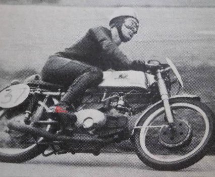 1962 Roberto Gallina on MotoBi 175.