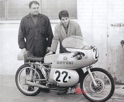 1965 Zanzani mechanic with works MotoBi 175.