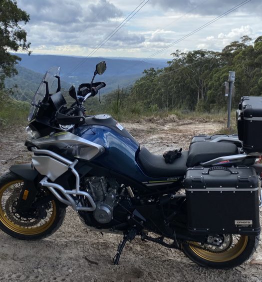 The poor BikeReview 800MT was pushed to its limits on the St Albans loop. Nick took the more difficult route, which is suitable for full on enduro bikes, not a heavy adventure machine.