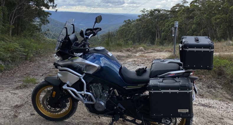 The poor BikeReview 800MT was pushed to its limits on the St Albans loop. Nick took the more difficult route, which is suitable for full on enduro bikes, not a heavy adventure machine.