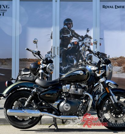 The Royal Enfield Super Meteor 650 is proving popular already, the first few shipping containers were pre-sold.