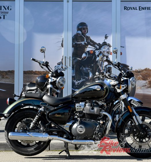 The Royal Enfield Super Meteor 650 is proving popular already, the first few shipping containers were pre-sold.