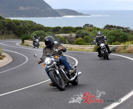 Jeff spent a few days on the GOR with the APAC team from Royal Enfield, putting the brilliant Super Meteor 650 to the test.