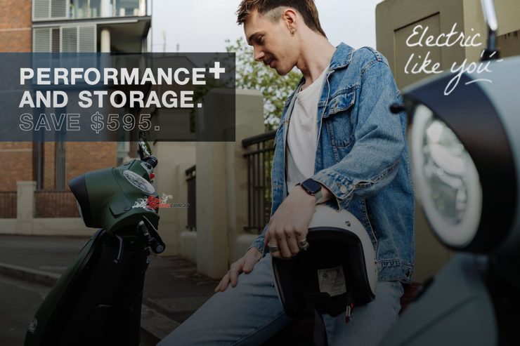 Enjoy the supercharged power of performance+ and convenience of a complimentary luggage rack and top-case with your Arthur purchase*!