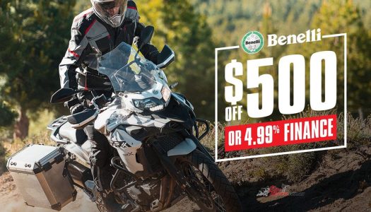 Get $500 Off Or A 4.99% Finance Rate With Benelli’s EOFY Sale