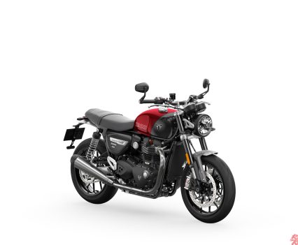 Speed Twin 1200 Carnival Red & Storm Grey.