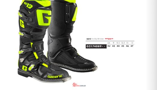 New Products: Gaerne SG.12 Boots In Black Neon
