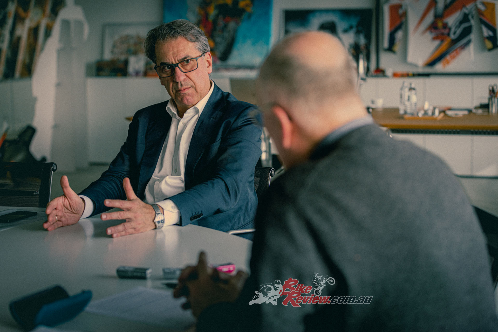 Pierer Mobility AG President/CEO Stefan Pierer, 66, is the hands-on boss of Europe’s largest motorcycle manufacturer, which besides KTM, Husqvarna, GASGAS and Felt bicycles, and as well as a joint venture with China’s CFMOTO.