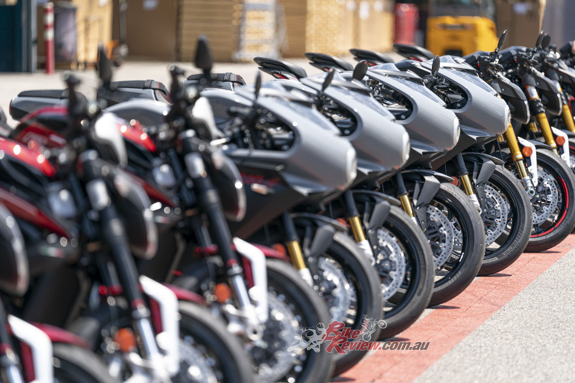 MV Agusta sold 6,000 bikes in 2022. This year they're going to increase that to 9,000 bikes, and 12,000 in 2024.
