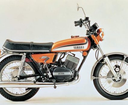 1973 Yamaha RD250 Twin.