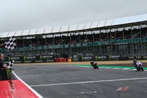 Once Alex Marquez took the lead, however, he went on to set the fastest lap and begin to stretch out the field. 