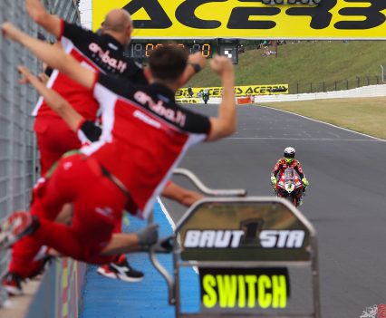 The win was his 50th in WorldSBK, but it was also a historic one: the 18th win of his season means he has now won more races in one season than any other rider.