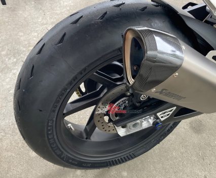 2023 BMW S 1000 RR with Michelin Pilot Power Cup 2.