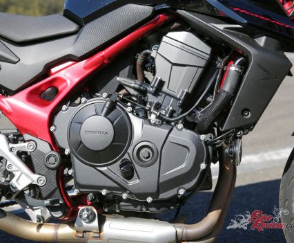 755cc parallel twin engine.
