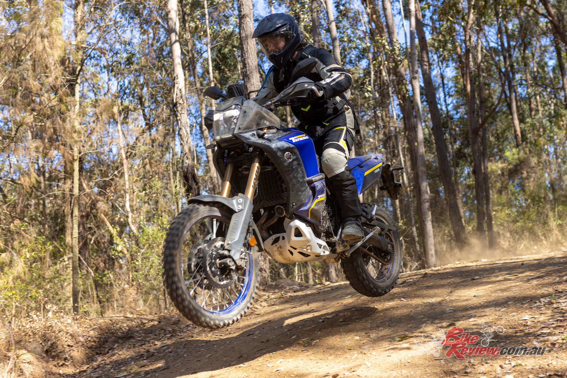 The Ténéré 700 World Raid absolutely ate up some of those prime NSW trails.