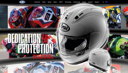 Check Out The Updated Arai Australia Website