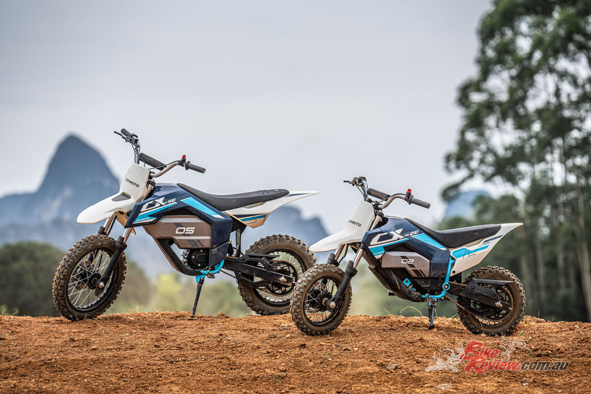 CFMOTO have just reviled their new range of electric minibikes – the CX-2E and CX-5E.