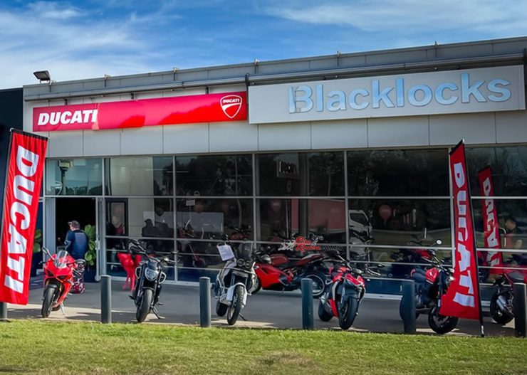 Ducati Australia have announced the further expansion of its Australian dealership family with the addition of historic Blacklocks Motorcycles to support Ducati sales and service in the Albury Wodonga region in New South Wales.