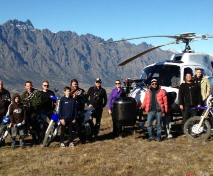 On location with crew in Queenstown, NZ for the acclaimed Reunion movie.