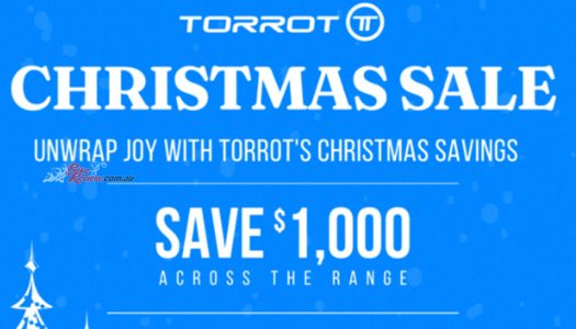 Get Christmas Savings With Torrot Australia!
