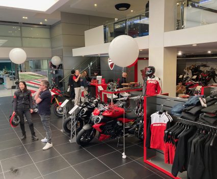 First Birthday party celebrations at Ducati Sydney.