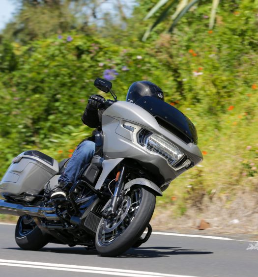 Touring is where this bike really shines. The ability the CVO has to soak up the KM with ease is really second to none.