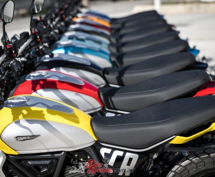 You can expect the Scramblers on the showroom floors from a rideaway price of $18,000 rideaway.