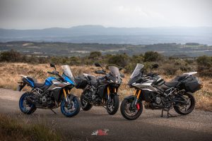 At the core is the compact, lightweight chassis design with a rigid twin-spar aluminium frame and ruggedly braced aluminium-alloy swingarm.