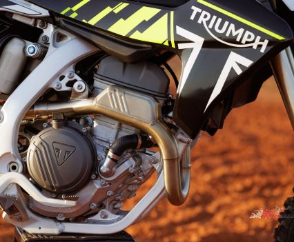 Triumph has developed an all-new performance racing powertrain – a competition four-stroke single, that is ultra-compact and super-light.