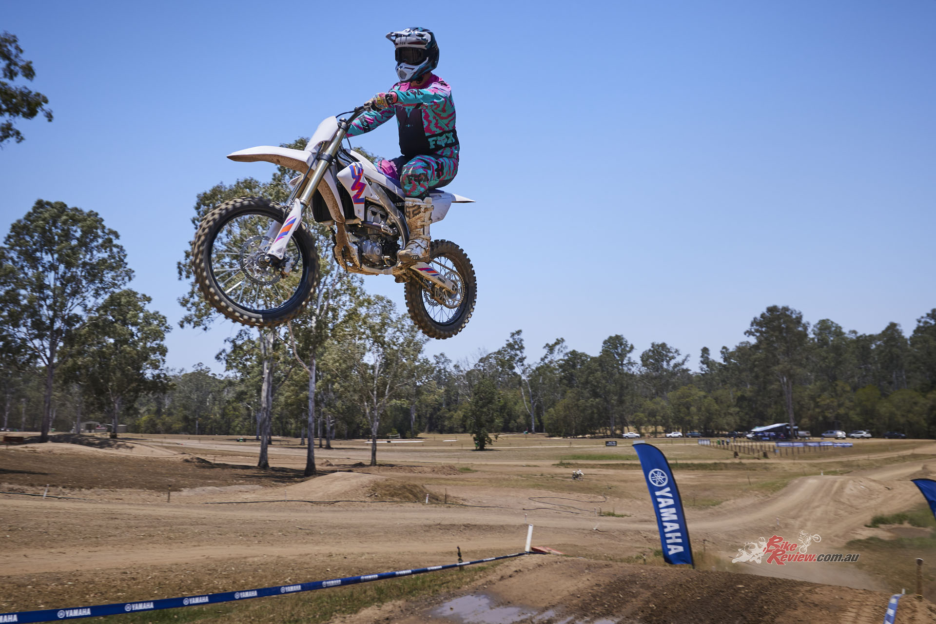 "MX Farm is a fantastic facility to test out the YZ250F with wide open sections, twisty corners, and big jumps."