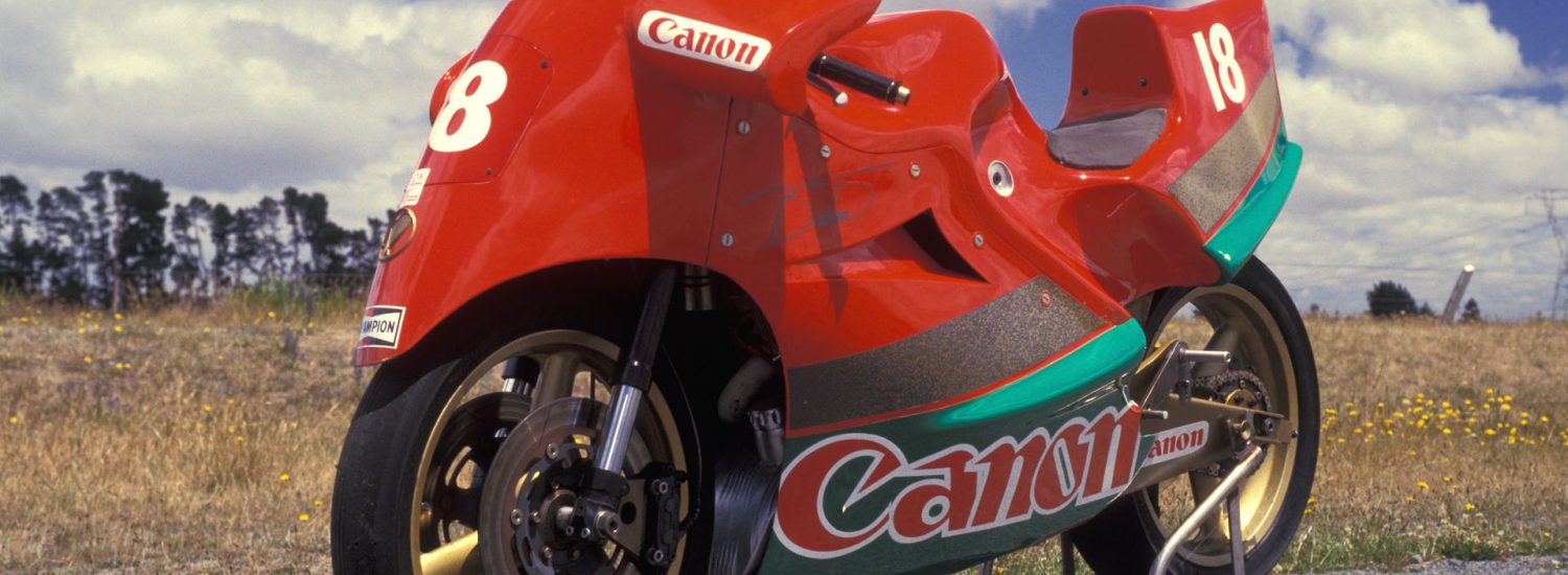 Proving Britten was far ahead of his time was the self-built Aero-D-One, sporting fairing that would almost be normal in MotoGP now...