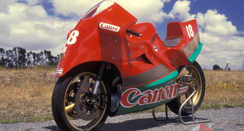Proving Britten was far ahead of his time was the self-built Aero-D-One, sporting fairing that would almost be normal in MotoGP now...