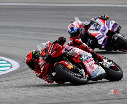 The number 89 was all over the number 1 but he attacked and was denied, attacked and was denied as the two scythed round Sepang near side-by-side. It was stunning, and it could prove important in terms of more than just points.
