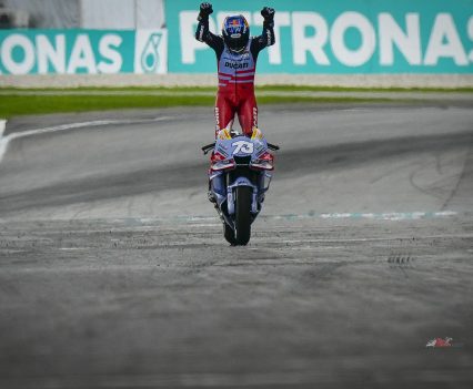 Alex Marquez takes to the top step for the first time ever in MotoGP during the Sprint Race at Sepang!