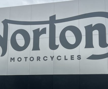 New Norton factory. New Norton factory.