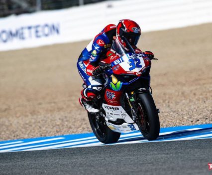 Having been out since July when he tried to ride at Imola following a shoulder injury that he initially suffered at Donington Park, Oli Bayliss made his long-awaited return to action for D34G Racing at the season closer at Jerez.