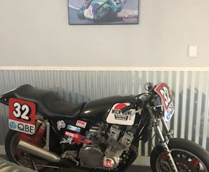 The Hone GSX1100 now sitting in the living room...
