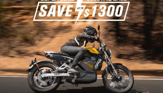 Save $1300 On Your New Super SOCO TC Max!