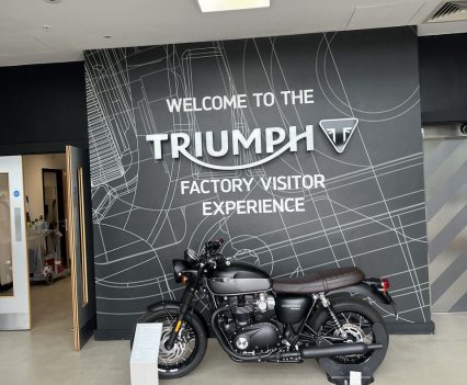 Triumph Factory Visitor Experience.