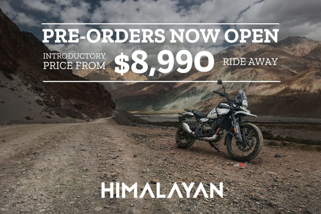 New Royal Enfield Himalayan 450 Available For Pre-Order!