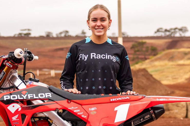 Dual ProMX champion and women’s world No. 9 Charli Cannon  will lead Team Australia in her debut ride for new suitor, Honda.