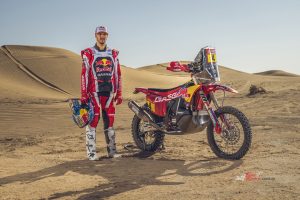 Together with Sam, GasGas say they're drawing a line under a tough 2023 season. Dakar 2024 offers a new start and another chance for him to clinch a third victory at the grueling event.