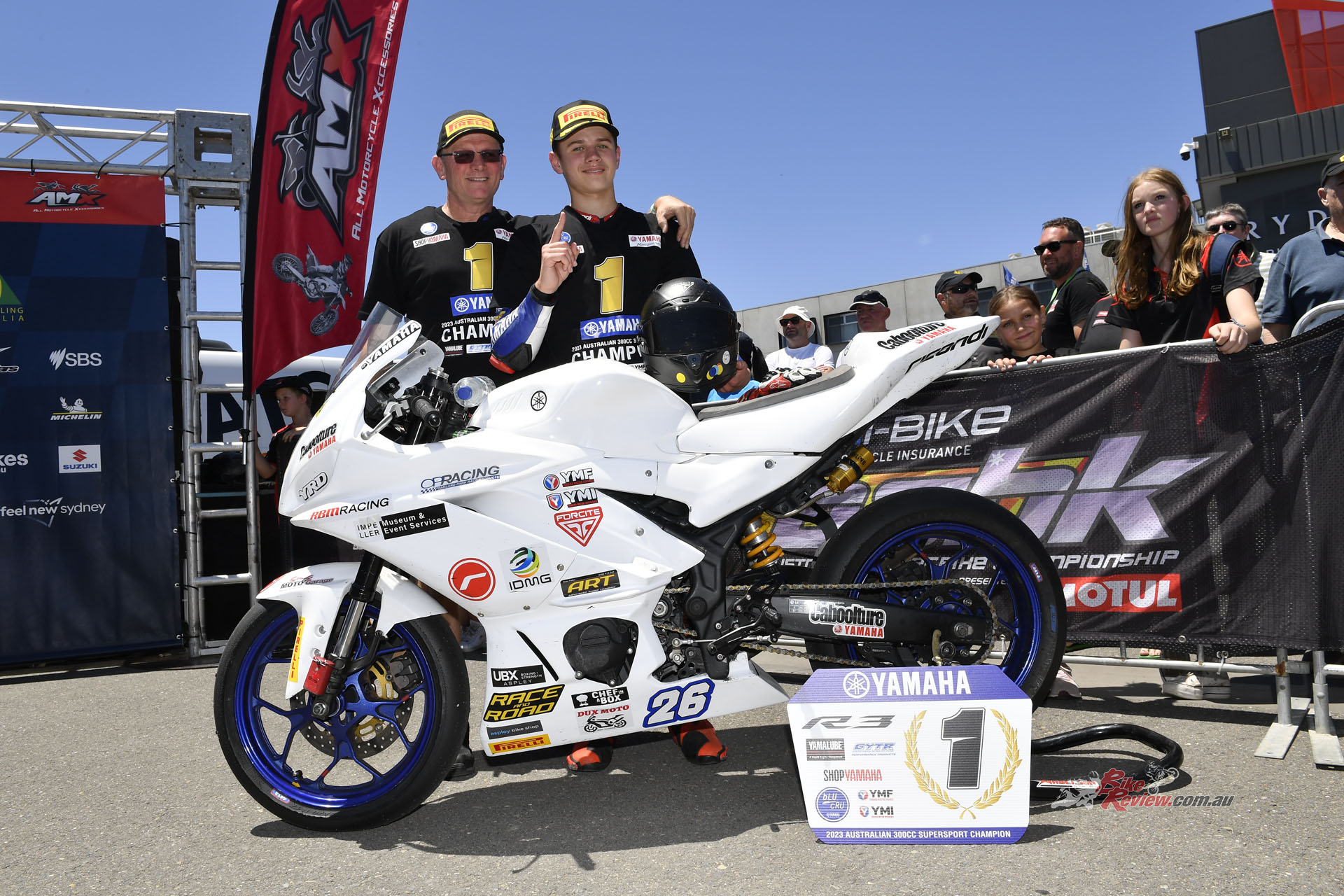 Swain wasn’t left empty-handed, though: he won the Yamaha Finance R3 Cup after 1-1-5 results over the weekend.